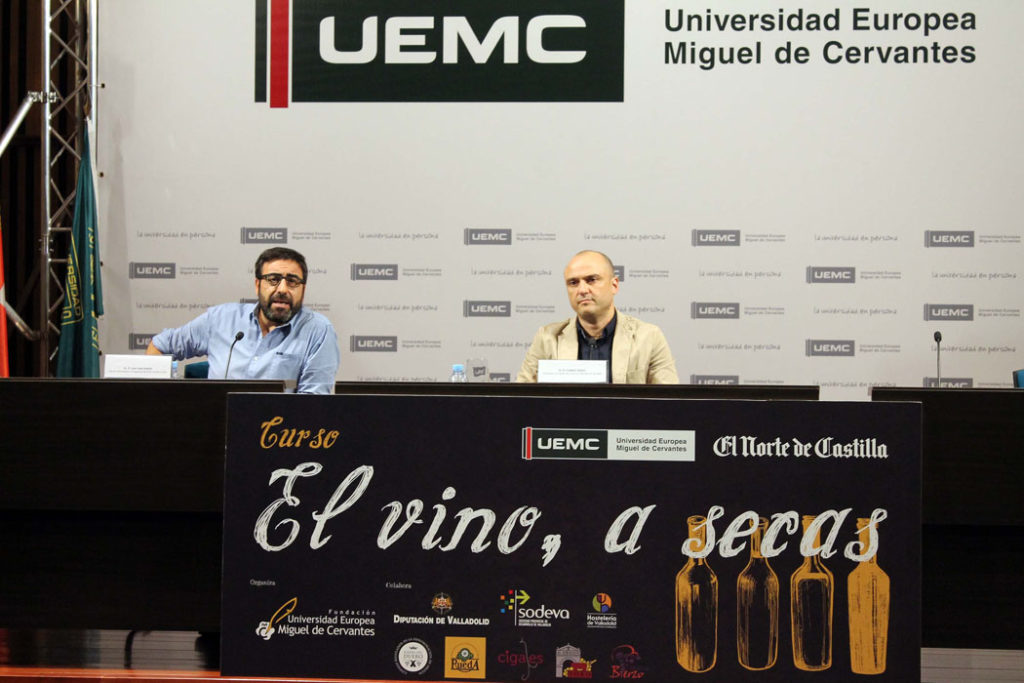 Curso Vino UEMC el vino a secas mesa ponentes