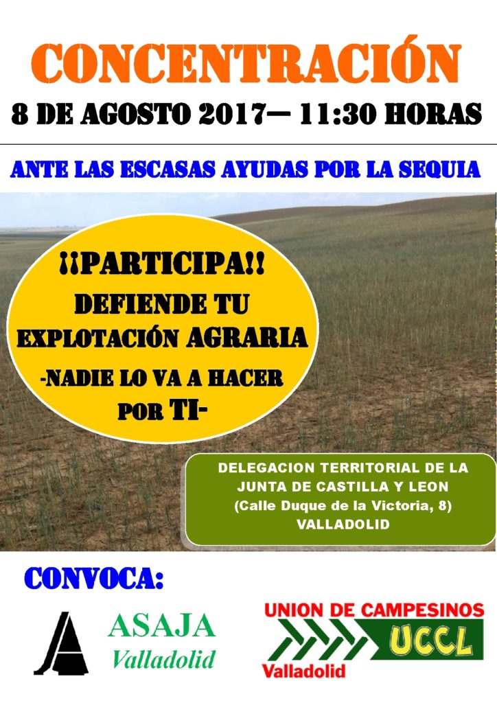 Cartel MANIFESTACIÓN SEQUIAOK