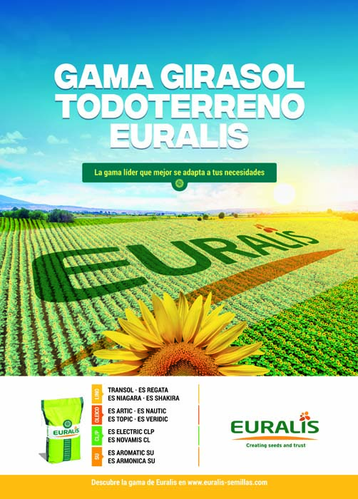 Euralis presenta la gama de girasol más consolidada del mercado