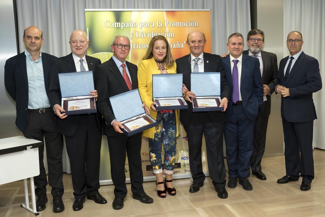 Los Premios “Embajadores Cítricos de España” triunfan en Valencia