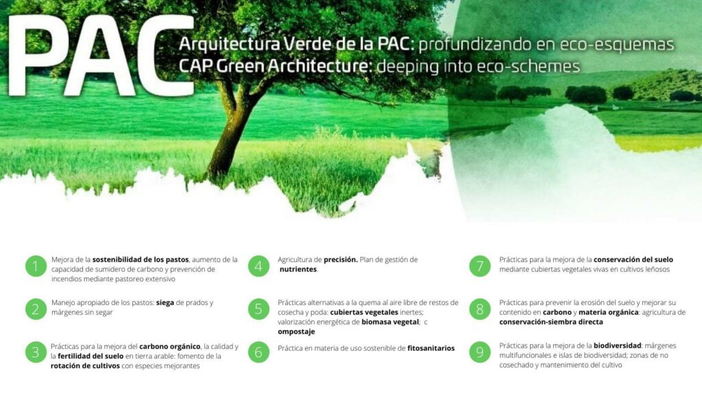 El Ministerio de Agricultura presenta su propuesta preliminar sobre los ecoesquemas