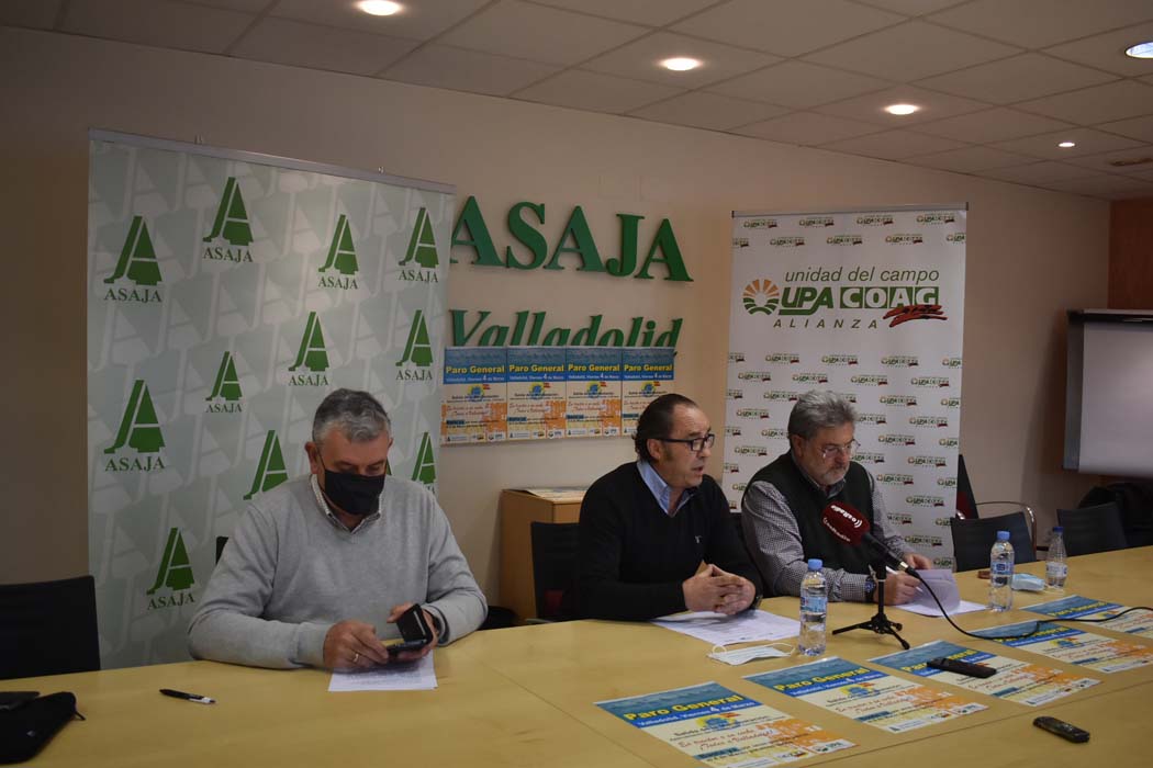 Los tractores vuelven a las calles de Valladolid en defensa de la agricultura