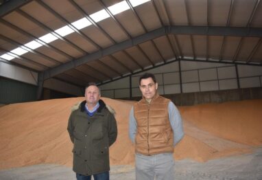 La nueva nave de Cereales y Abonos González Quiroga tiene 1.500 metros cuadrados