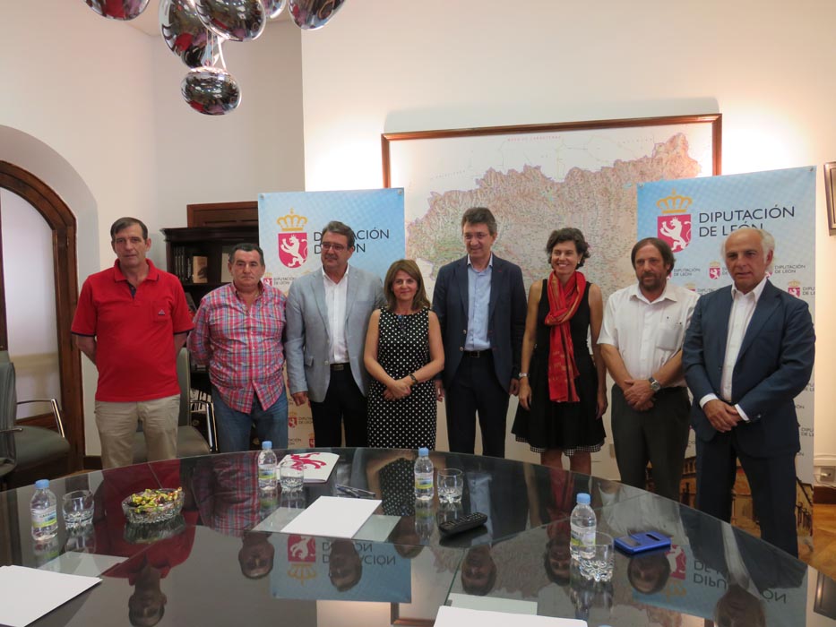 Reunión Diputación de León y Azucarera