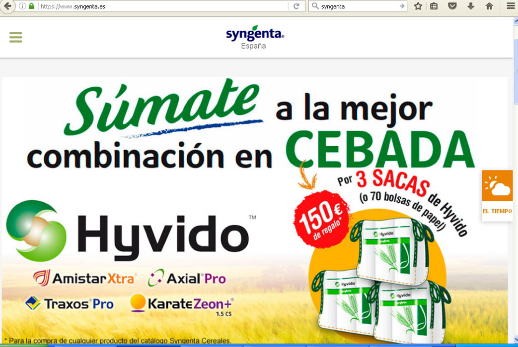 web Syngenta España