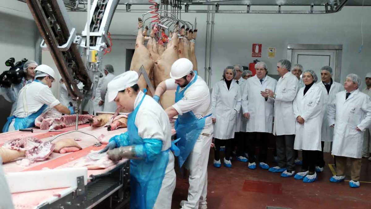 Herrera destaca el liderazgo de Castilla y León en el sector porcino,JPEG