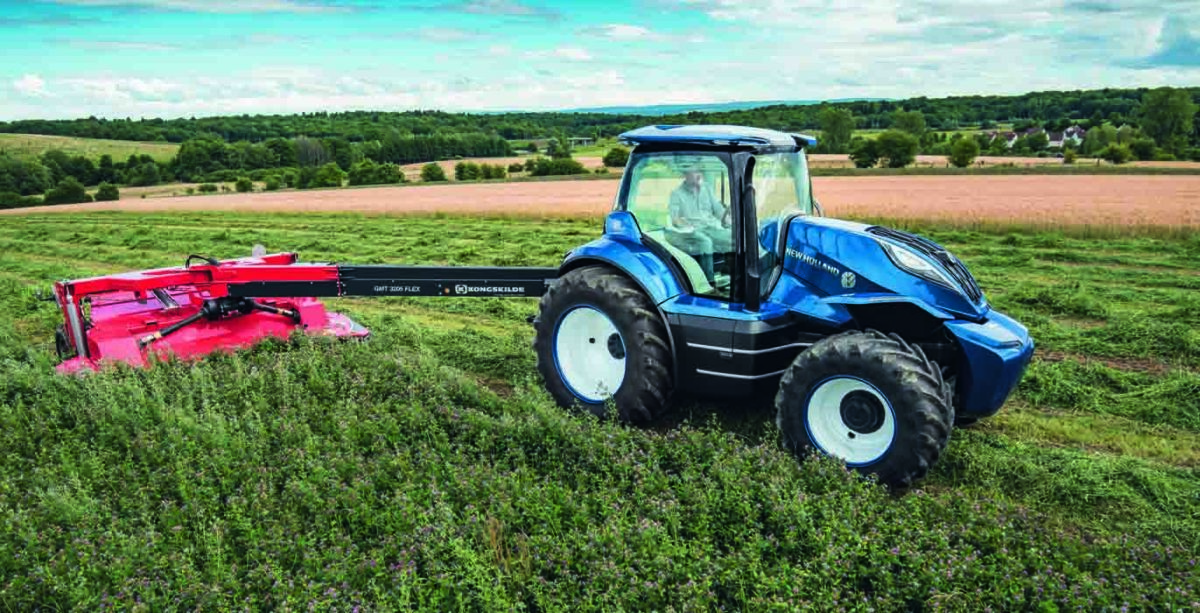New Holland presenta su prototipo de tractor a metano