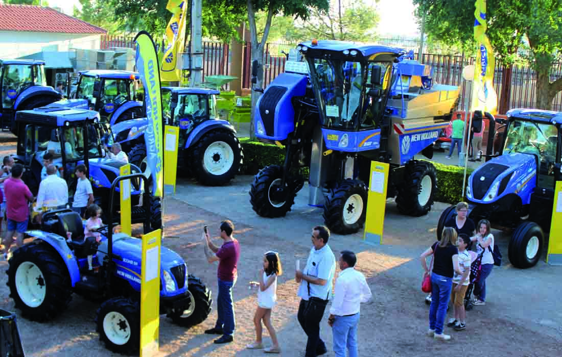 Gran despliegue de New Holland en Fercam 2018