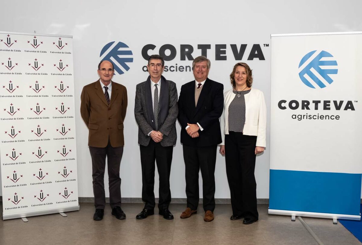 Corteva Agriscience y la Universidad de Lleida crean la Cátedra Corteva de Malherbología