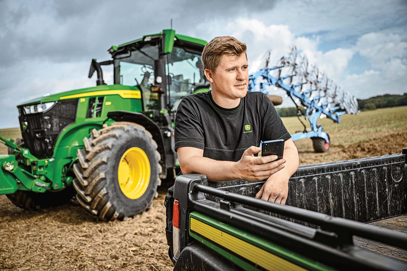 John Deere permite la transferencia de datos entre flotas mixtas