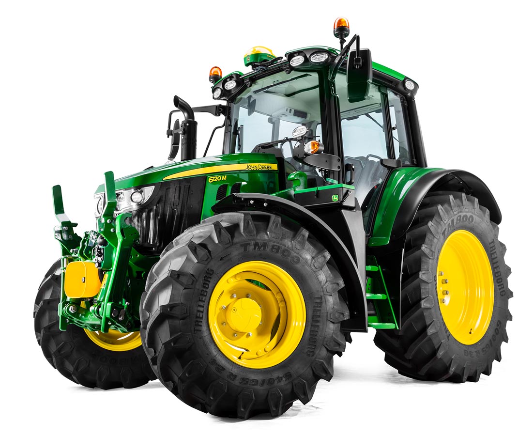 La serie 6M de John Deere ahora con transmisión infinitamente variable