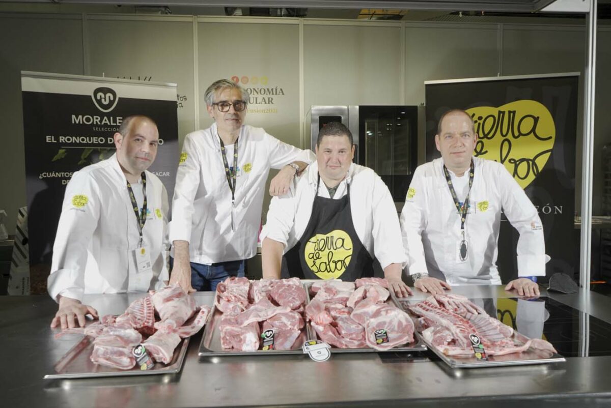 Tierra de Sabor sorprende en Madrid Fusión con el ronqueo del cordero