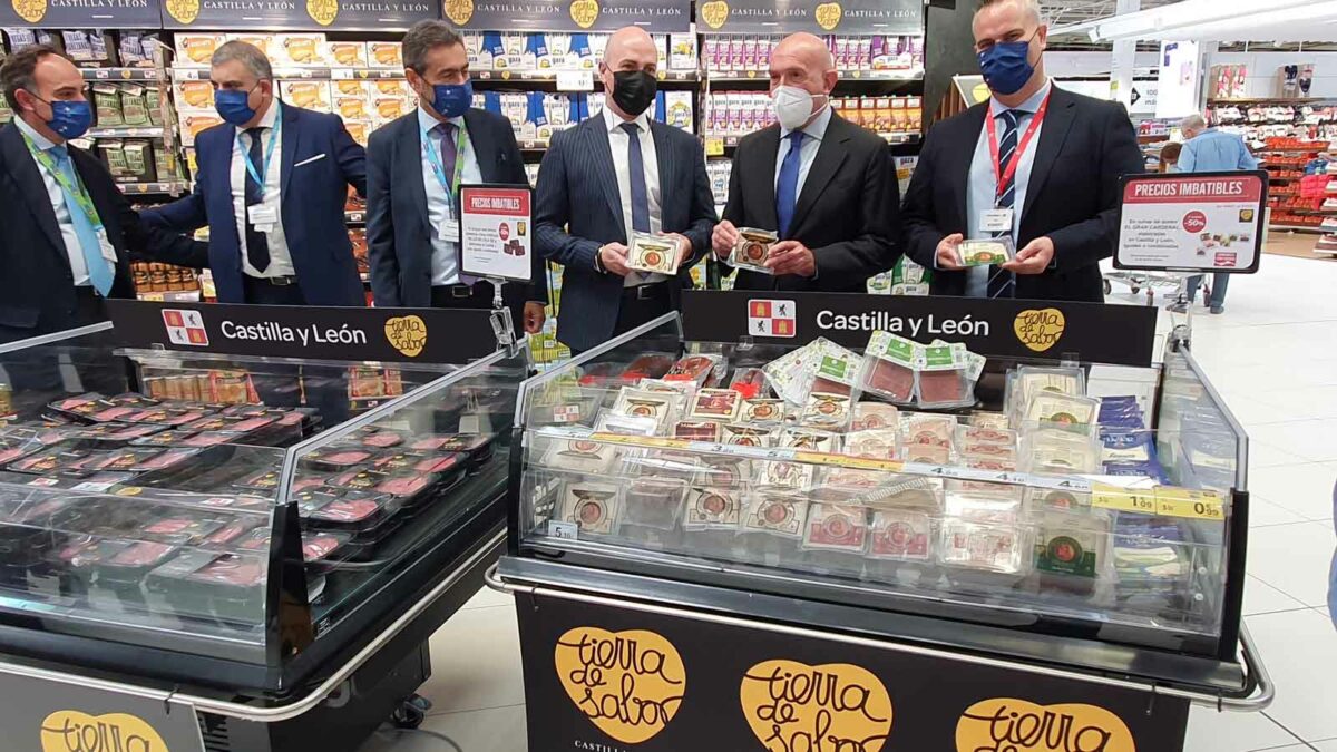 Tierra de Sabor exhibe la calidad de sus productos en 33 hipermercados de Carrefour