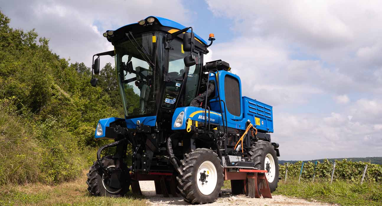 New Holland y AGXTEND presentan un electroherbicida para viñedos estrechos