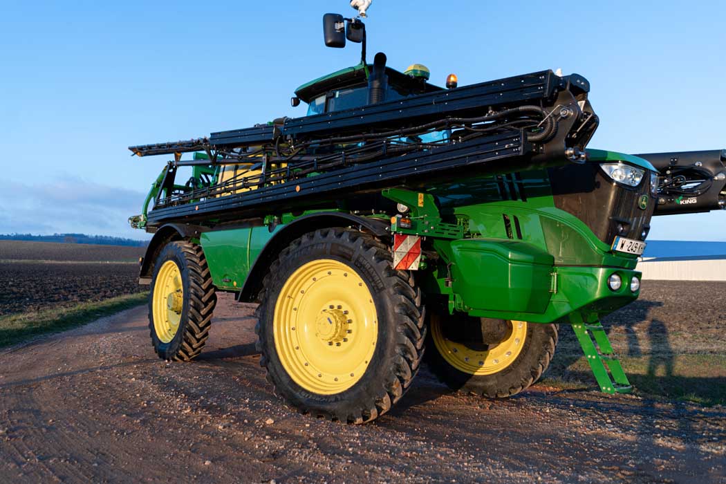 Nuevo MICHELIN SPRAYBIB CFO, el neumático de muy baja presión para máquinas de tratamiento autopropulsadas