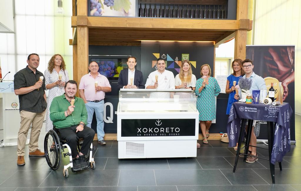 Xocoreto presenta helados artesanos con productos de Alimentos de Valladolid