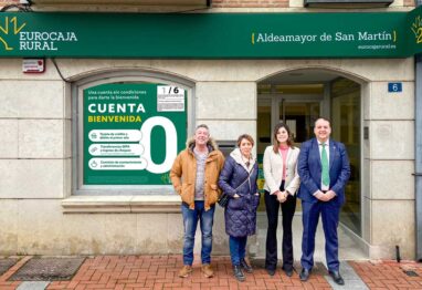 Eurocaja Rural sigue apostando por nuestros pueblos abre oficina en Aldeamayor de San Martín