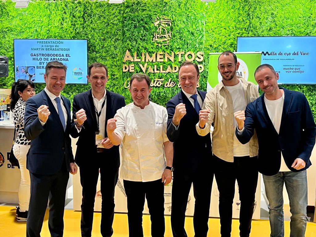 Conrado Íscar destaca Valladolid como punta de lanza en proyectos gastronómicos y enoturísticos” en Madrid Fusión