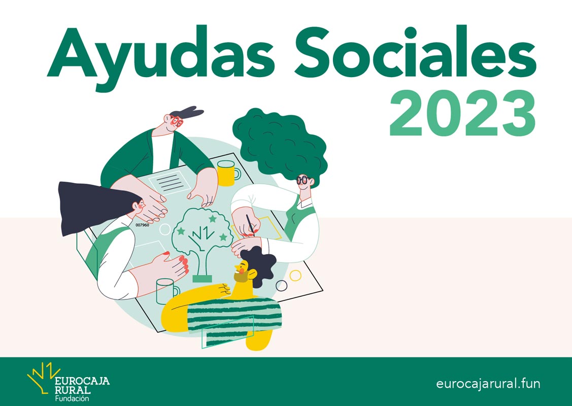 25 proyectos se beneficiarán gracias a la convocatoria de 'Ayudas Sociales' 2023 de Fundación Eurocaja Rural