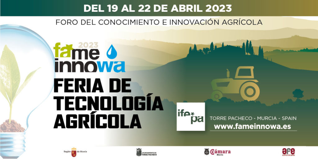 Torre Pacheco en Murcia, se convertirá del 19 al 22 de abril en la capital de la tecnología y la innovación agrícola 