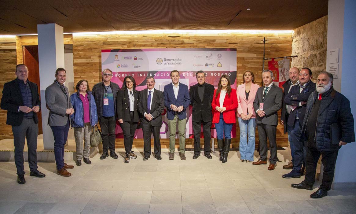 El V Congreso Internacional del Vino Rosado convierte a Valladolid en “capital mundial del rosado”
