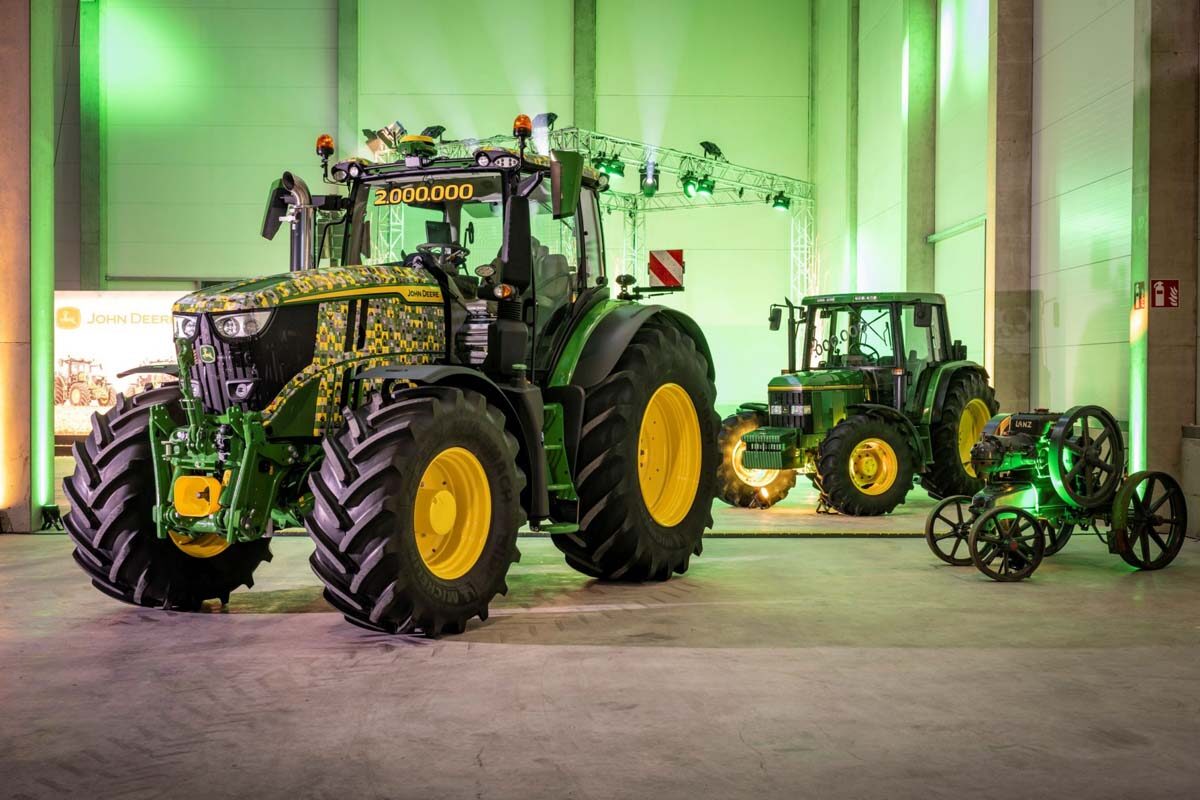 John Deere alcanza los 2 millones de tractores producidos en su fábrica alemana de Mannheim