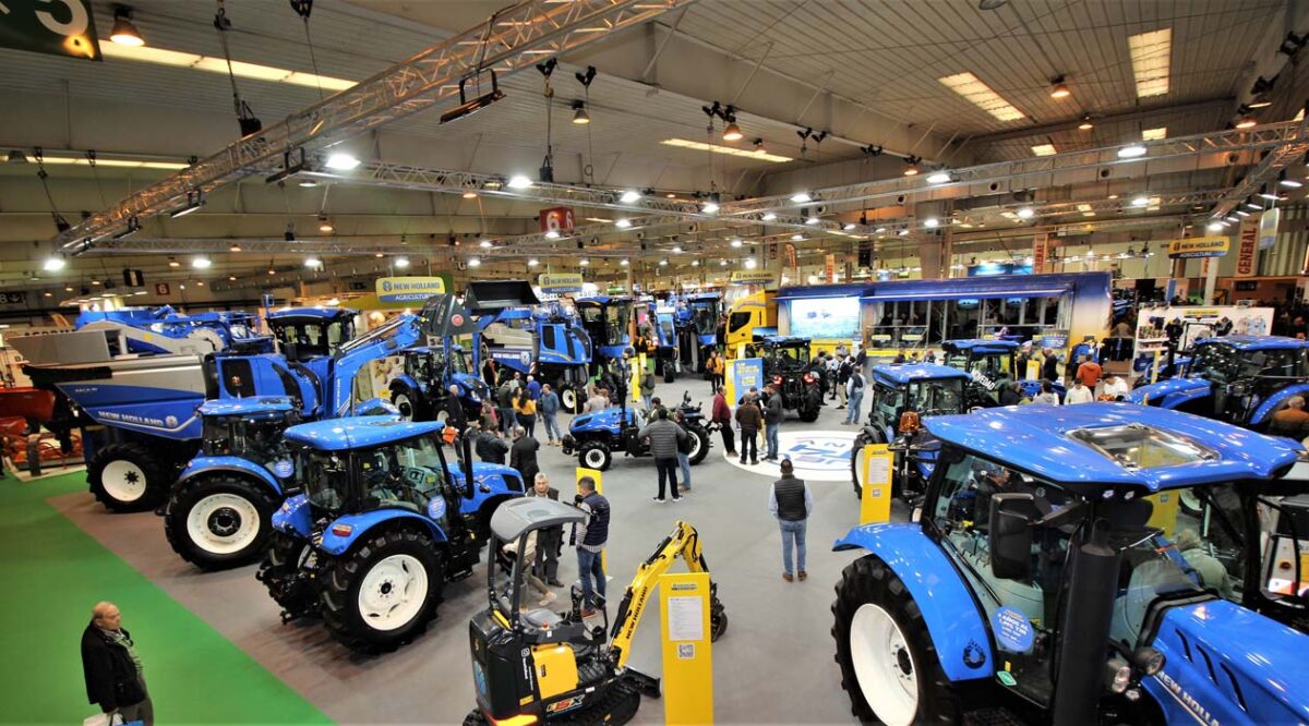 New Holland referente de la maquinaria de cultivos especiales en TECNOVID 2023