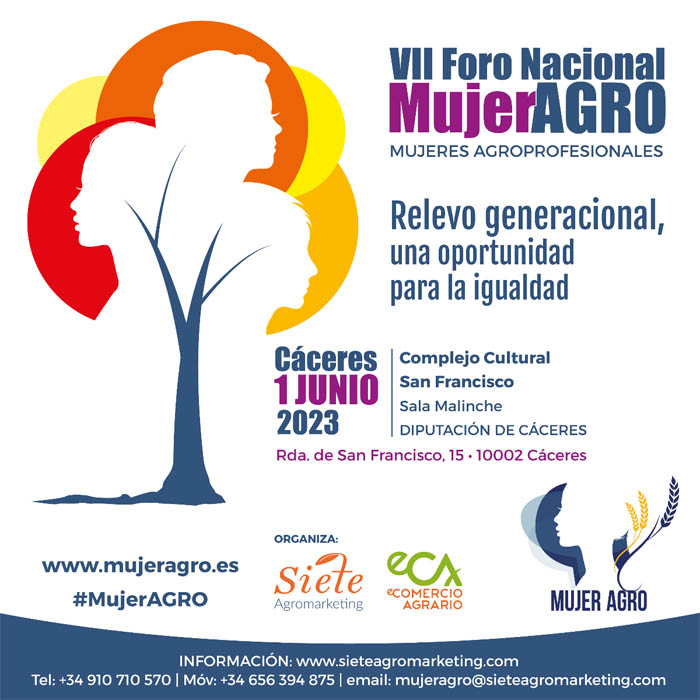 Relevo generacional una oportunidad para la igualdad en el VII Foro Nacional MujerAGRO