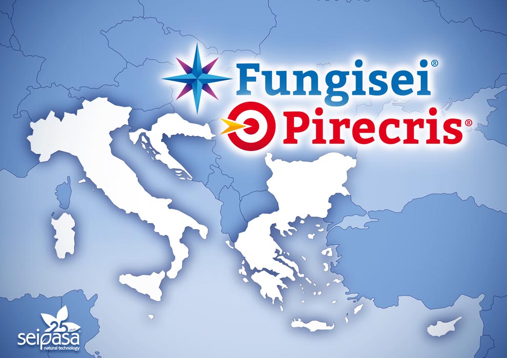 Fungisei y Pirecris avanzan en Europa con nuevos registros