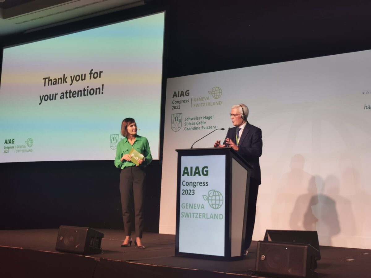 Agroseguro participa en el 37º Congreso de la Asociación Internacional de Aseguradores Agropecuarios (AIAG) en Ginebra