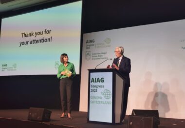 Agroseguro participa en el 37º Congreso de la Asociación Internacional de Aseguradores Agropecuarios (AIAG) en Ginebra