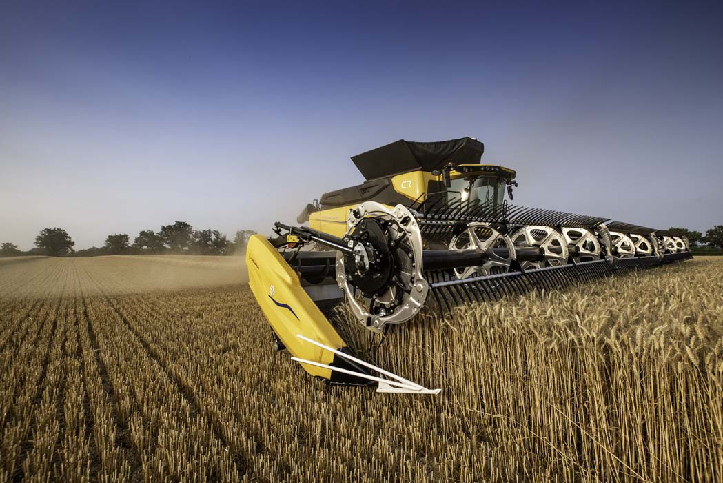 New Holland presenta la CR11, cosechadora insignia de última generación