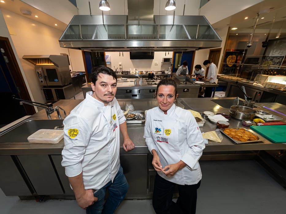 La Escuela Internacional de Cocina organiza una jornada gastronómica en honor a Tierra de Sabor