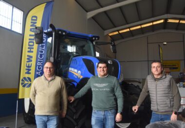 La última cosechadora inteligente de New Holland aterrizará en Valladolid