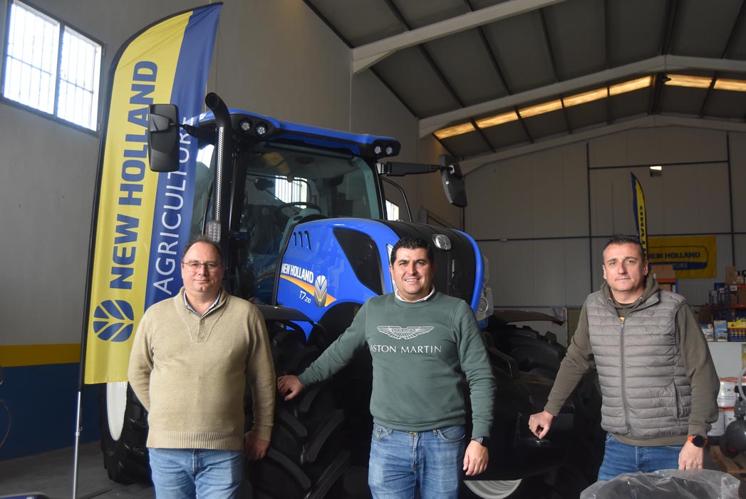 La última cosechadora inteligente de New Holland aterrizará en Valladolid