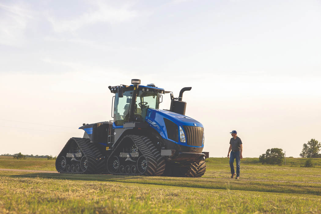 New Holland muestra el T9 SmartTrax PLM Intelligence de cara al año 2025