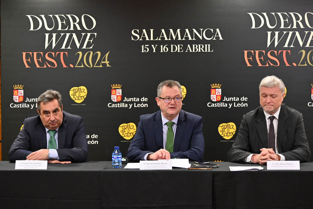 El festival internacional ‘Duero Wine’ se celebrará el 15 de abril en Salamanca y contará con la presencia del prestigioso crítico Tim Atkin