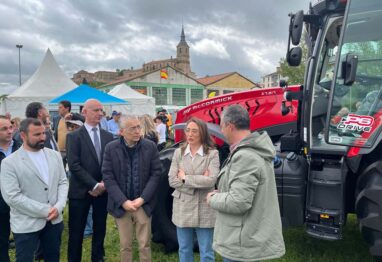 La Junta muestra su apoyo a la Feria de Maquinaria Agrícola de Lerma en su 63 edición 