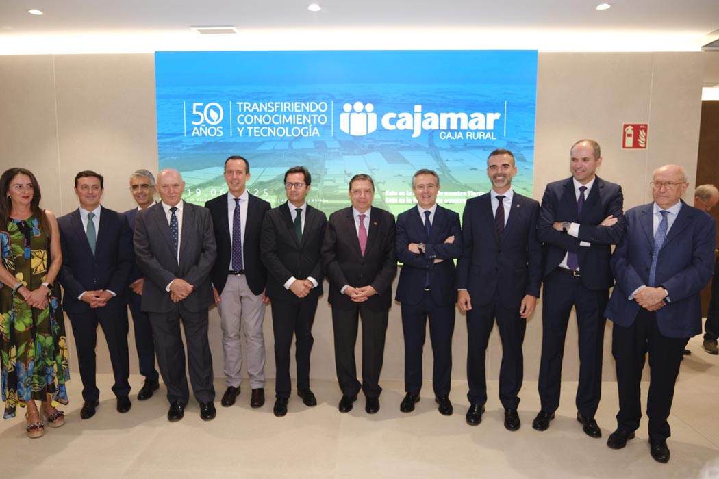 Cajamar celebra el 50 aniversario de su Estación Experimental ‘Las Palmerillas’ mirando al futuro