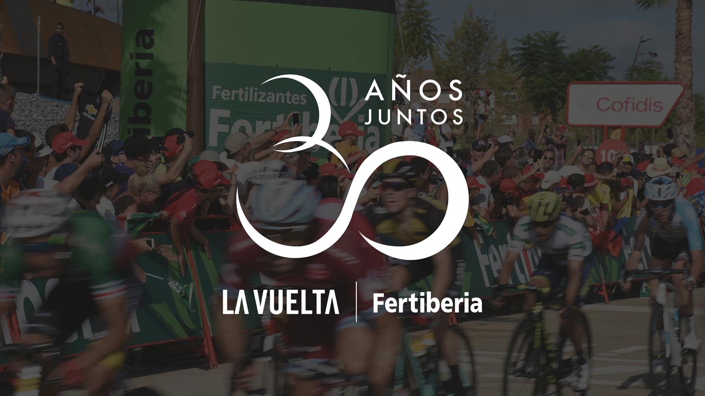 Fertiberia celebra 30 años como patrocinador de La Vuelta
