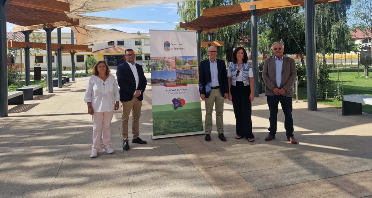 La Diputación de Salamanca inaugura el nuevo bulevar del Recinto Ferial que se disfrutará en Salamaq