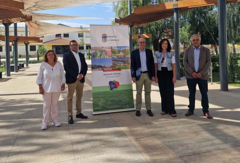 La Diputación de Salamanca inaugura el nuevo bulevar del Recinto Ferial que se disfrutará en Salamaq
