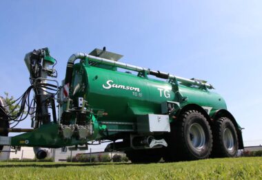 Ampliada la gama de cubas de estiércol de Samson con el nuevo modelo TG 15