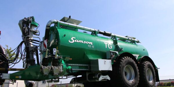 Ampliada la gama de cubas de estiércol de Samson con el nuevo modelo TG 15