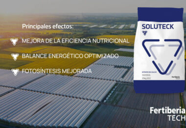 Fertiberia TECH presenta el nuevo SOLUTECK eON, diseñado para potenciar la eficiencia nutricional y energética de los cultivos
