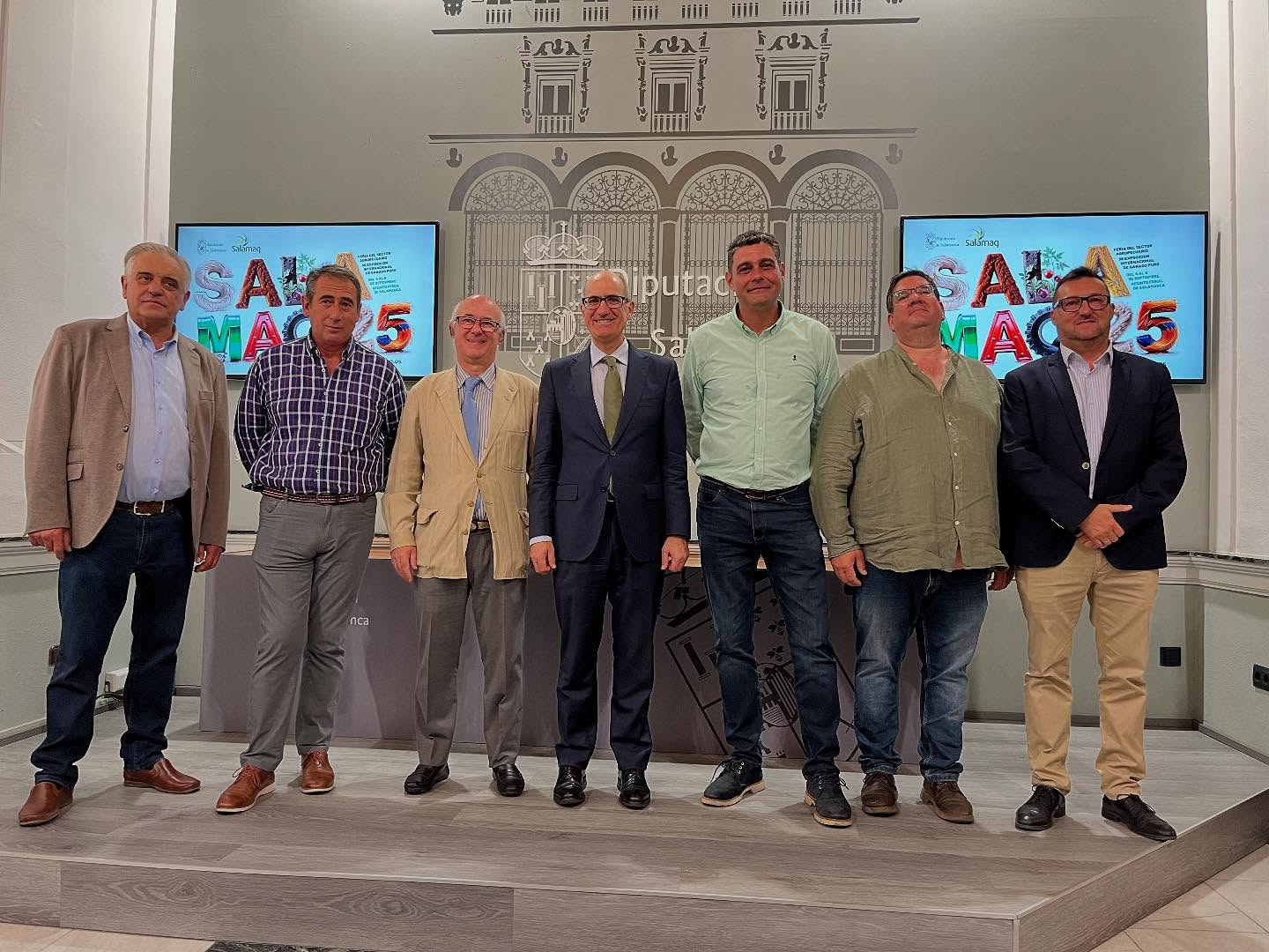 Comienza la cuenta atrás para el inicio de Salamaq25 con la ratificación de la colaboración entre la Diputación y las Asociaciones Ganaderas para la 36 Exposición Internacional de Ganado Puro