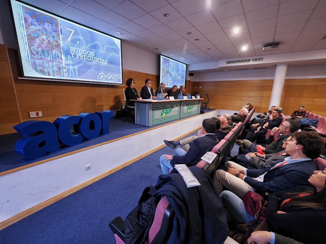 Miembros de ACOR Relevo por primera vez como Delegados en la Asamblea General de ACOR