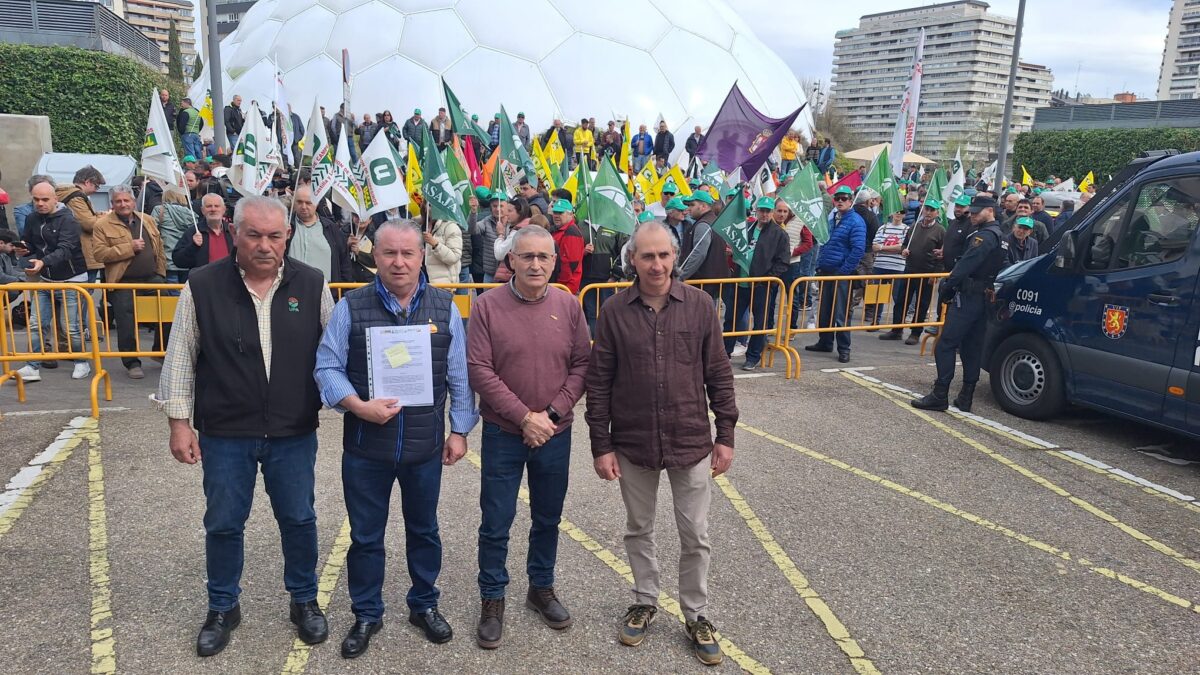 manifestacion gasoleo cupula del milenio